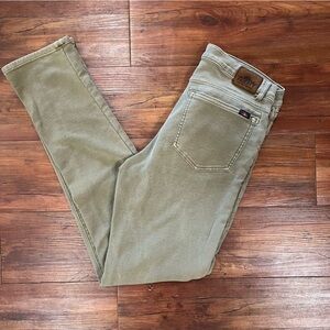 Faherty Olive Green Chinos
